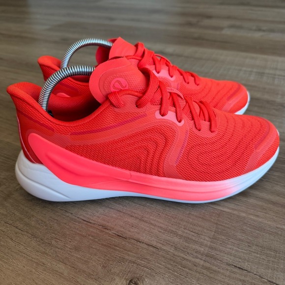 Lululemon Shoes - Lululemon Blissfeel 2 Running Shoes Womens 10 Solar Orange Flare LW9EPYS